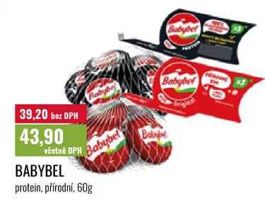 BABYBEL protein, přírodní, 60g