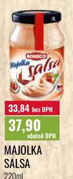MAJOLKA SALSA, 220ml 