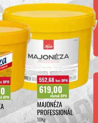 MAJONÉZA PROFESSIONÁL, 10Kg