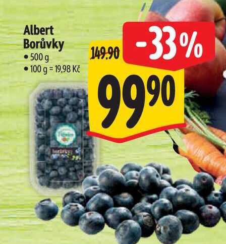 Albert Borůvky 500 g