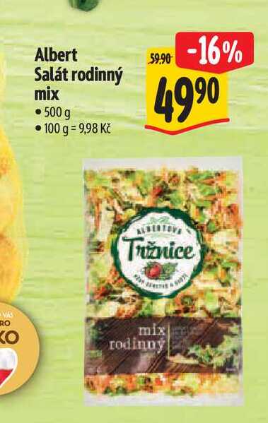 Albert Salát rodinný mix 500 g