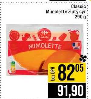 Classic Mimolette žlutý sýr 290 g