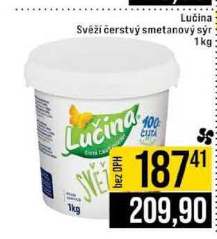 Lučina Svěží čerstvý smetanový sýr 1kg