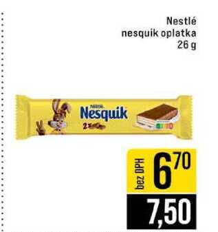 Nestlé nesquik oplatka 26g