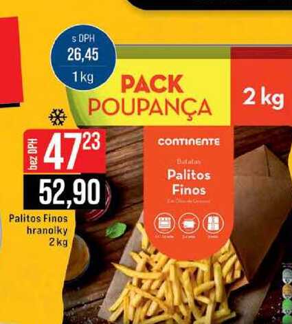 Palitos Finos hranolky 2kg