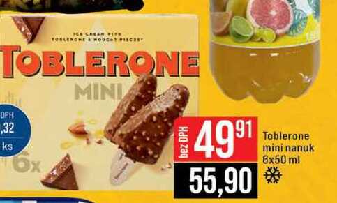 Toblerone mini nanuk 6x50 ml