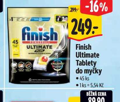 Finish Ultimate Tablety do myčky 45 ks