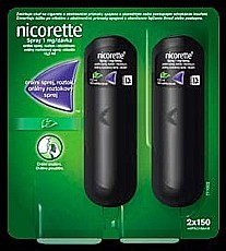 Nicorette Spray 1 mg/dávka, orální sprej, roztok