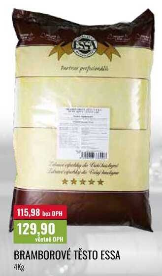 BRAMBOROVÉ TĚSTO ESSA 4Kg