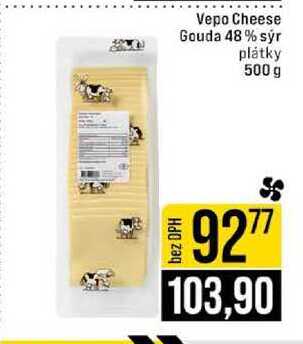 Vepo Cheese Gouda 48% sýr plátky 500 g 