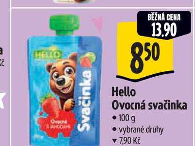   Hello Ovocná svačinka 100 g  