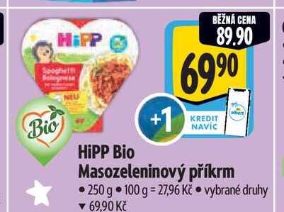 HiPP Bio Masozeleninový příkrm 250 g