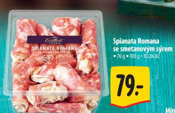   Spianata Romana se smetanovým sýrem 70 g 