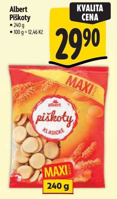 Albert Piškoty, 240 g