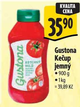 Gustona Kečup jemný, 900 g