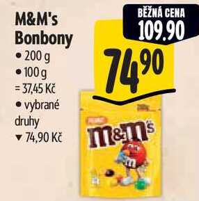 M&M's Bonbony, 200 g