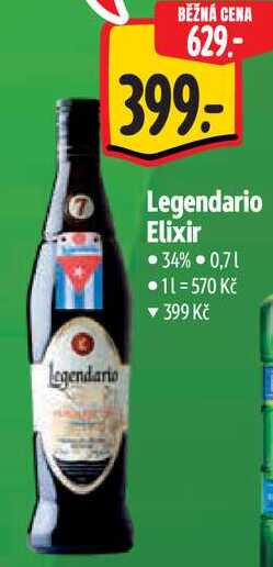 Legendario Elixir, 0,7 l