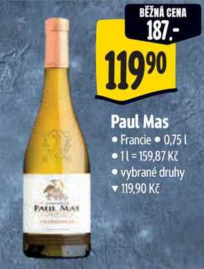 Paul Mas, 0,75 l