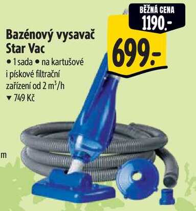Bazénový vysavač Star Vac