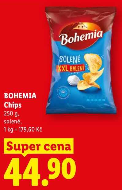 BOHEMIA Chips, 250 g