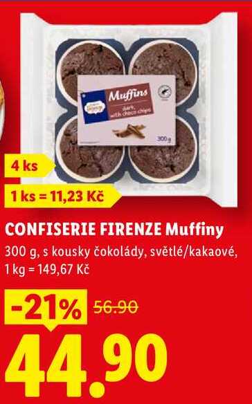 CONFISERIE FIRENZE Muffiny, 300 g