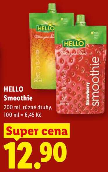 HELLO Smoothie, 200 ml