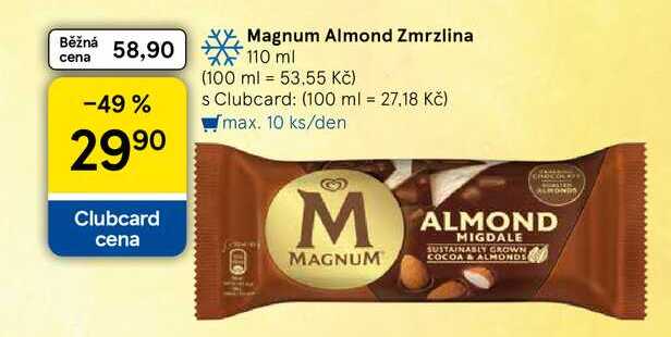 Magnum Almond Zmrzlina, 110 g
