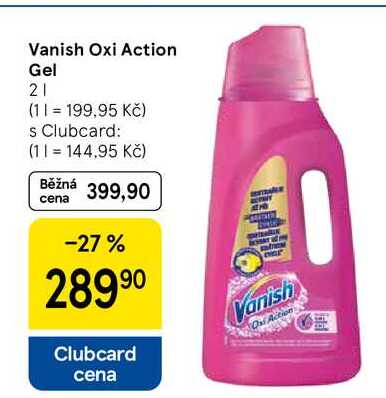 Vanish Oxi Action Gel, 2 l