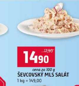 ŠEVCOVSKÝ MLS SALÁT 100g