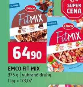 EMCO FIT MIX 375 g vybrané druhy 