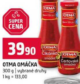 OTMA OMÁČKA 300 g vybrané druhy