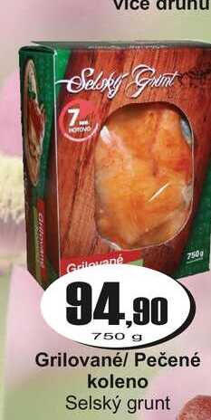 Grilované/ Pečené koleno 750 g