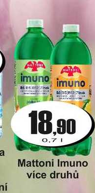 Mattoni Imuno 0,7 L