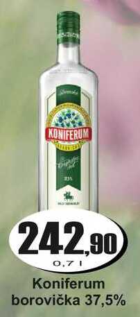 Koniferum borovička 37,5% 0,7 l
