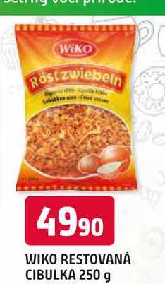 WIKO RESTOVANÁ CIBULKA 250 g