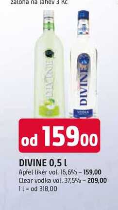 DIVINE 0,5 L Apfel likér