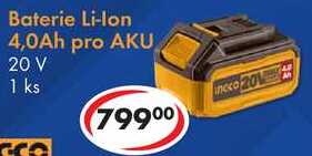 Baterie Li-Ion 4,0Ah pro AKU