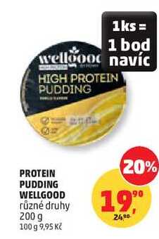 WELLGOOD PROTEIN PUDDING různé druhy 200 g