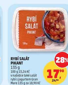 RYBÍ SALÁT PIKANT 135 g
