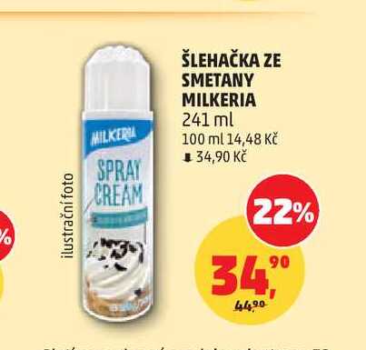 MILKERIA ŠLEHAČKA ZE SMETANY 241 ml