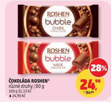 ROSHEN ČOKOLÁDA 80 g