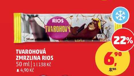 RIOS TVAROHOVÁ ZMRZLINA 50 ml
