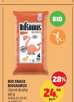 BIOSAURUS BIO SNACK 60 g
