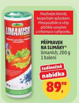 PŘÍPRAVEK NA SLIMÁKY 200 g