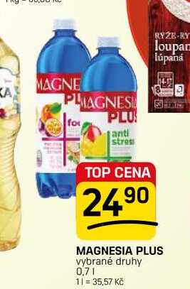 MAGNESIA PLUS vybrané druhy 0,7l