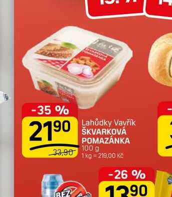 ŠKVARKOVÁ POMAZÁNKA 100 g
