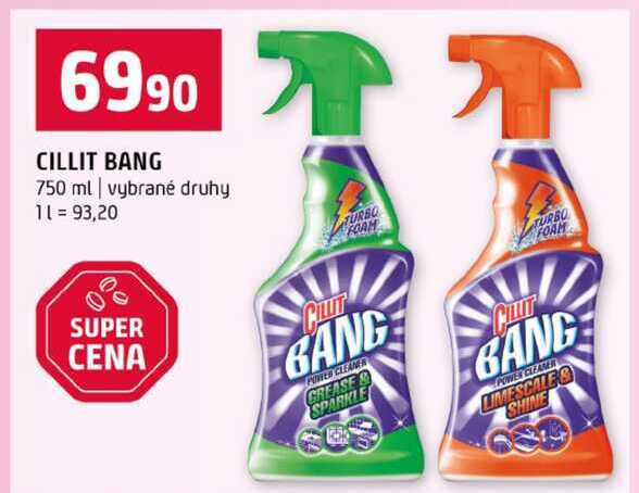 CILLIT BANG 750 ml vybrané druhy