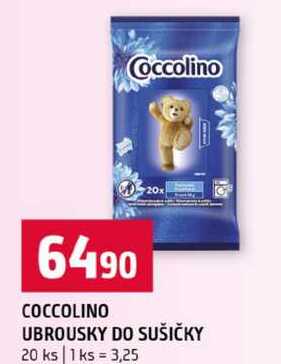 COCCOLINO UBROUSKY DO SUŠIČKY 20 ks