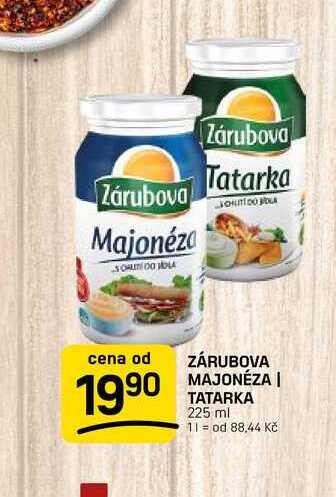 ZÁRUBOVA MAJONÉZA | TATARKA 225 ml