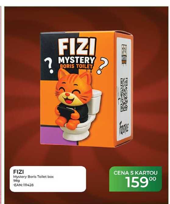 FIZI Mystery Boris Toilet box 98 g